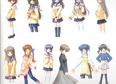 Ichinose Kotomi, Clannad - desktop wallpaper