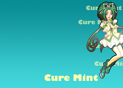 Pretty Cure, simple background - duplicate desktop wallpaper