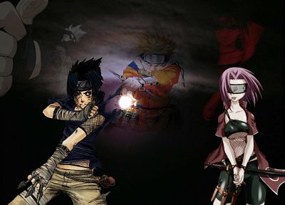 Haruno Sakura, Uchiha Sasuke, Naruto: Shippuden, Uchiha Itachi, Uzumaki Naruto, Kakashi Hatake - random desktop wallpaper