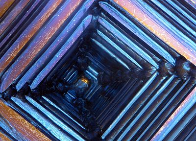abstract, science, crystals, minerals, Element, iridescence, bismuth - related desktop wallpaper