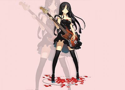 K-ON!, Akiyama Mio, anime, anime girls - desktop wallpaper