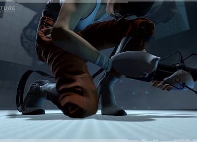 Chell, Portal 2 - desktop wallpaper