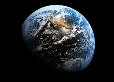 outer space, Earth, USA, orbit - desktop wallpaper