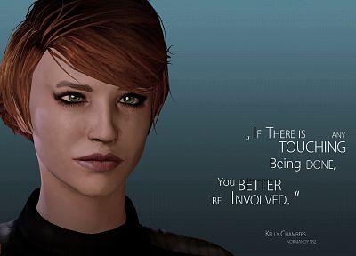 Mass Effect, Kelly, Kelly Chambers - random desktop wallpaper
