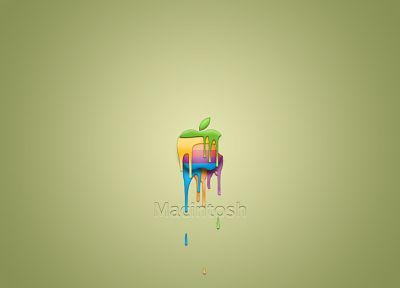 Apple Inc., Mac, logos - random desktop wallpaper