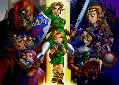 Link, The Legend of Zelda - duplicate desktop wallpaper