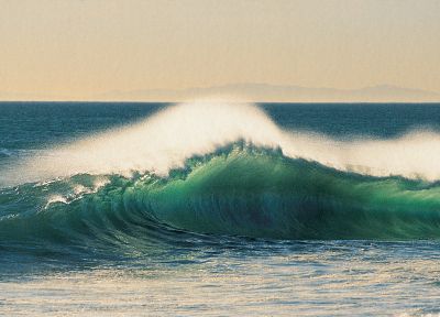 water, waves, sea - duplicate desktop wallpaper