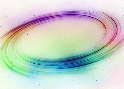 circles, rainbows - random desktop wallpaper