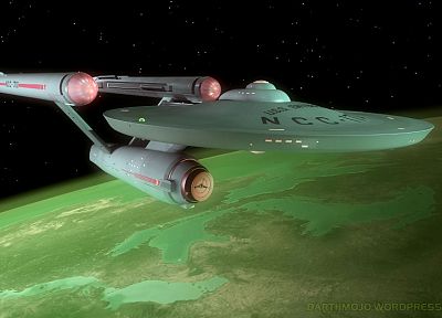 TV, Star Trek, USS Enterprise - duplicate desktop wallpaper
