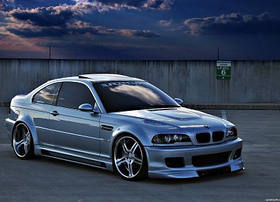 BMW, cars, tuning - duplicate desktop wallpaper