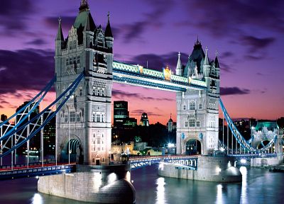 architecture, London, bridges, Tower Bridge - desktop wallpaper