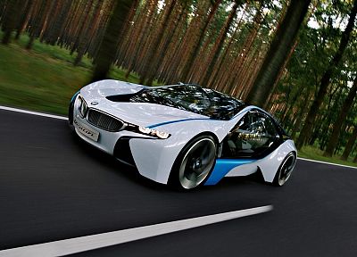 BMW, cars, concept art, BMW Vision - random desktop wallpaper