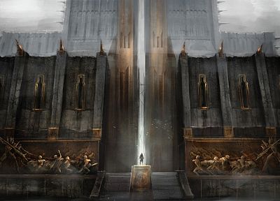 video games, prison, artwork, Dragon Age 2 - duplicate desktop wallpaper