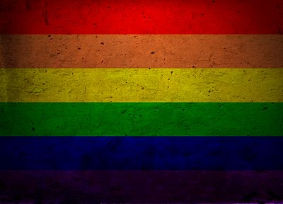 grunge, flags, rainbows - desktop wallpaper