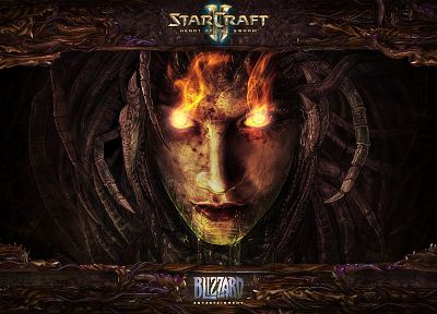 StarCraft, Starcraft II: Heart of the Swarm, Sarah Kerrigan Queen Of Blades, StarCraft II - duplicate desktop wallpaper