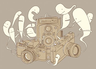 cameras - desktop wallpaper