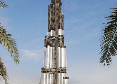 Dubai, skyscrapers, Burj Khalifa - related desktop wallpaper