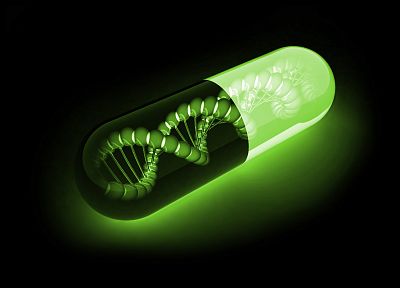 pills, DNA - desktop wallpaper