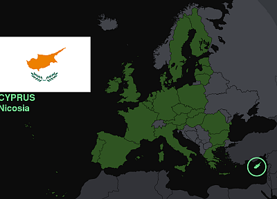 flags, Europe, maps, knowledge, countries, Cyprus, useful - desktop wallpaper