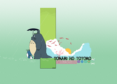 Totoro - random desktop wallpaper