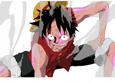 One Piece (anime), Monkey D Luffy, gear second - desktop wallpaper