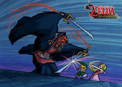 Link, The Legend of Zelda, The Legend of Zelda: The Wind Waker - duplicate desktop wallpaper