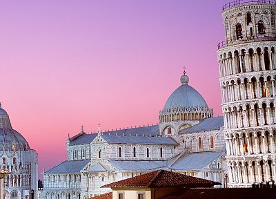 tower, Pisa, Italy, Leaning Tower of Pisa - random desktop wallpaper