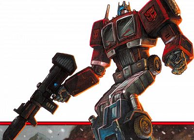 Optimus Prime, Transformers - random desktop wallpaper