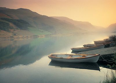 landscapes, nature, boats, vehicles - desktop wallpaper