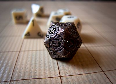 dice, RPG, artwork - desktop wallpaper