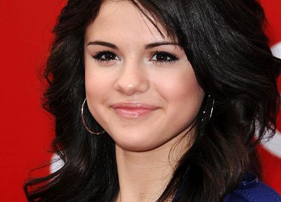 brunettes, women, Selena Gomez, celebrity, singers - duplicate desktop wallpaper