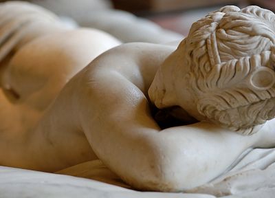 sculptures, lying down, nude statues, faces - random desktop wallpaper