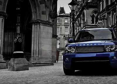 cars, Land Rover, vehicles, selective coloring - related desktop wallpaper