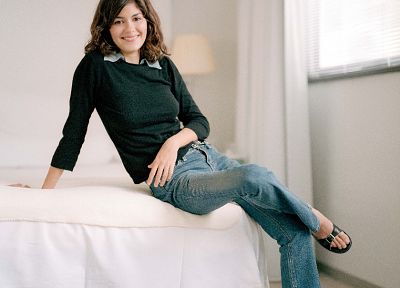 jeans, Audrey Tautou - desktop wallpaper