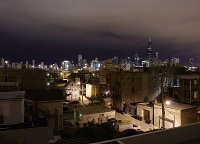 cityscapes, night, buildings, Night Watch - random desktop wallpaper