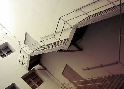 architecture, buildings, stairs - desktop wallpaper