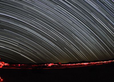 stars, star trails - related desktop wallpaper