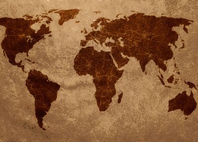 maps, world map - random desktop wallpaper