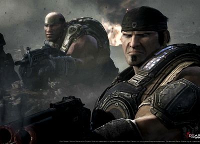 video games, Gears of War - random desktop wallpaper