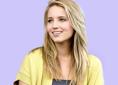 blondes, women, actress, celebrity, Glee, green eyes, Dianna Agron - random desktop wallpaper