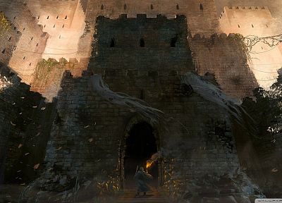 castles, artwork - desktop wallpaper