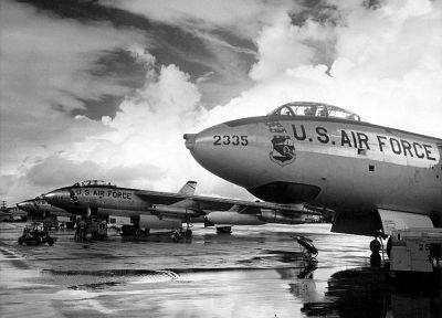aircraft, military, B-47 Stratojet - random desktop wallpaper