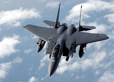 aircraft, military, planes, F-15 Eagle - desktop wallpaper