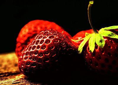fruits, strawberries - random desktop wallpaper