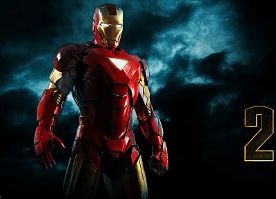 superheroes, Iron Man 2 - duplicate desktop wallpaper