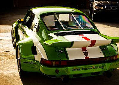 green, Porsche, cars, sports, carrera, vehicles, German, Porsche 911, classic cars - desktop wallpaper