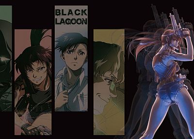 Black Lagoon, Revy - random desktop wallpaper