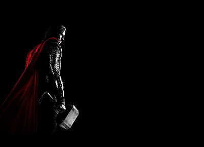 Thor, Marvel, Chris Hemsworth, Thor (movie), Mjolnir - desktop wallpaper
