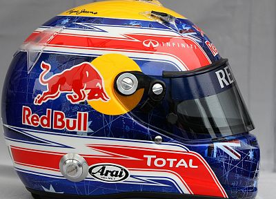 sports, helmets, racing, Red Bull, Red Bull Racing, amplifiers - desktop wallpaper