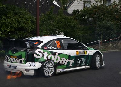 cars, Ford, side view, Ford Focus WRC - desktop wallpaper